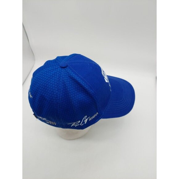 NAPA Team Racing Cap NASCAR Blue White Embroidered Strapback - Picture 5 of 6